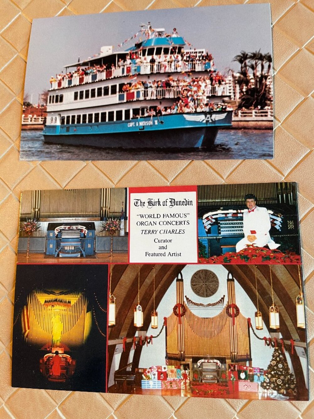 Lot of 12 Vintage Postcards Florida Unused